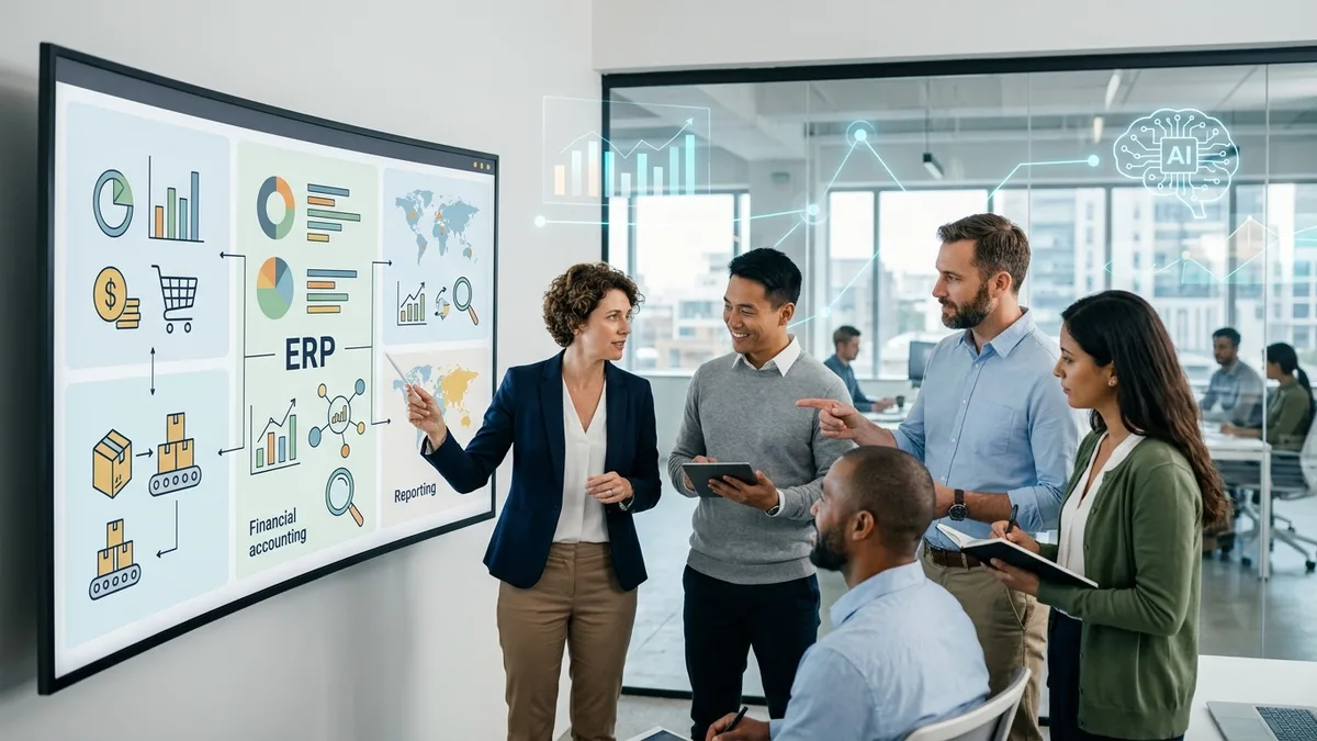 ERP Yazılımı ve AI ile Tüm Şirket Süreçlerinde Kontrol ve Verimlilik